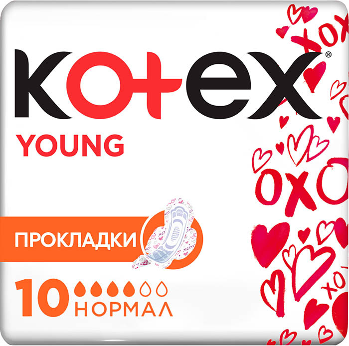  Kotex Young Normal, 10 .