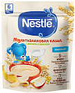 Каша Nestle Мультизлаковая Яблоко Банан молочная дойпак, с 6 мес., 200 гр.