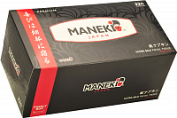 Салфетки бумажные Maneki Black&White с ароматом жасмина 2-сл., 224 шт.