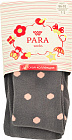 Колготки детские PARAsocks plush, арт.K4D3, р.86-92, серый