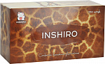 Салфетки бумажные в коробке Inshiro SilkFlower Animal collection 2-х. слойные белые, 250 шт.