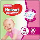  Huggies () Ultra Comfort   GIGA 4 (8-14), 80 .