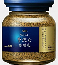 Кофе растворимый AGF Ajinomoto General Foods Лакшери Особая смесь ст/б, 80 гр  1*24, шт