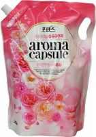 Кондиционер для белья Lion Aroma Capsule с ароматом розы, 2.1 л.
