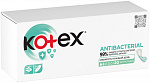 Ежедневные прокладки с антибактериальным слоем внутри Kotex Antibacterial Экстра тонкие, 20 шт.