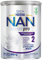 Смесь сухая NAN 2 OptiproНА Гипоаллергенный, с 6 мес., 800 гр.