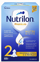 Смесь молочная Nutrilon 2 Premium, с 6 мес, 600г