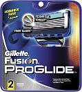 Сменные кассеты для бритья Gillette Fusion ProGlide, 2 шт. 